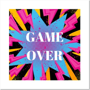 Game Over Posters and Art